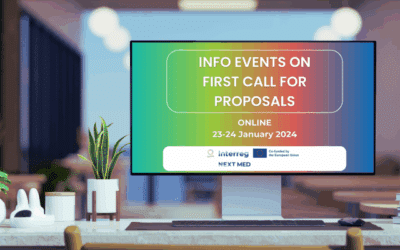 Interreg NEXT MED | Διαδικτυακή Ενημερωτική Εκδήλωση σχετικά με την πρώτη πρόσκληση υποβολής προτάσεων