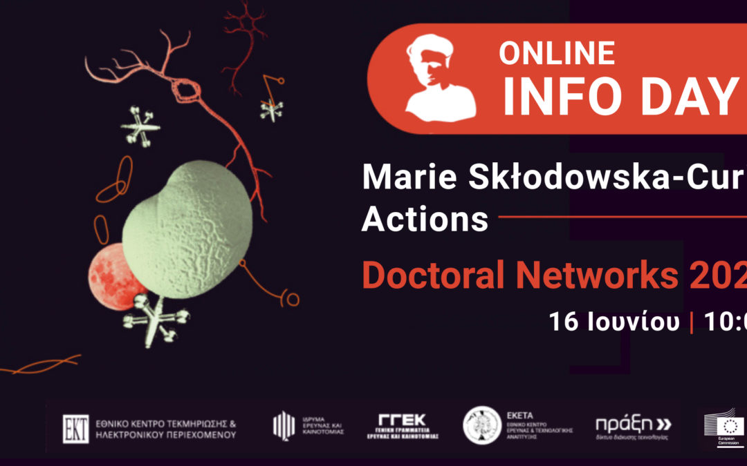 MSCA National Info Day: Doctoral Networks 2026